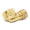 Thrifco Plumbing No. 70 3/8 Inch x 1/2 Inch Lead-Free Brass Compression FIP Elbow 6970010 - alternate 6